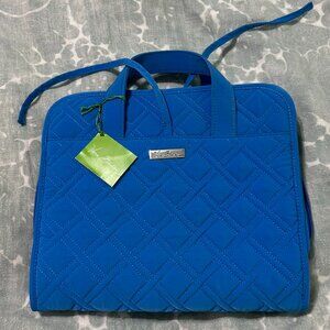 NWT Vera Bradley Lightweight Essentials Hanging Travel Organizer Bright Blue